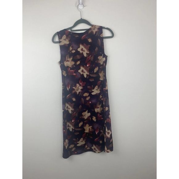 Nikki Morgan dress sleeveless v-neck size SP color purple - Picture 4 of 4